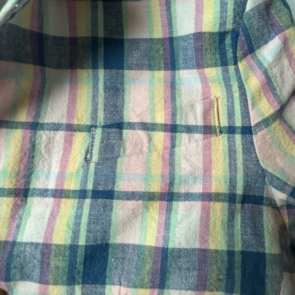 Janie and Jack Multicolor Plaid Blazer - Picture 3 of 7